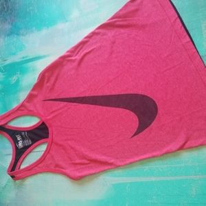 Nike red workout tank top size XS